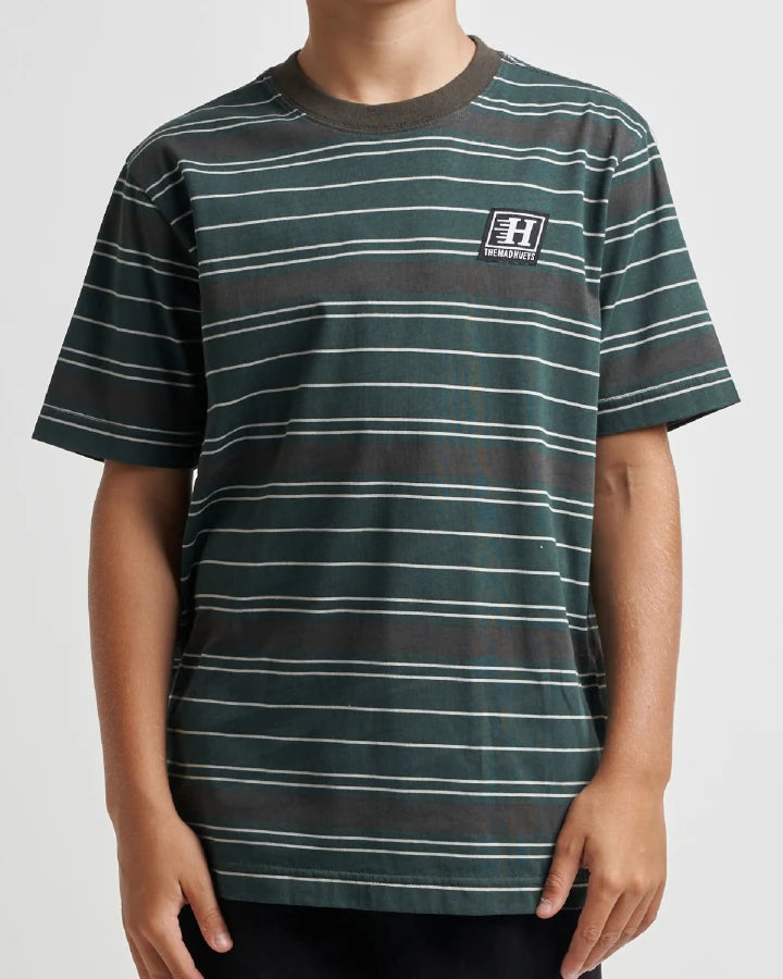 PARALLEL STRIPE HUEYS | YOUTH SS TEE