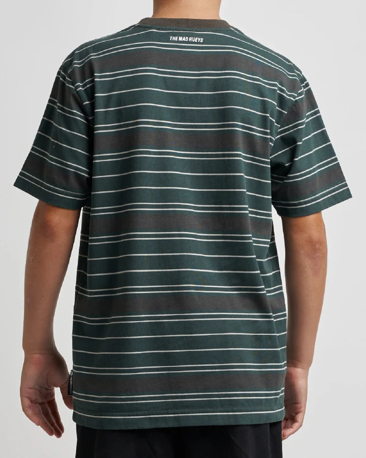 PARALLEL STRIPE HUEYS | YOUTH SS TEE