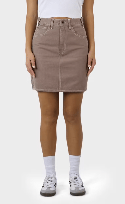 1996 Canvas Carpenter Mini Skirt - DickiesDW224 - SK05 - Stone Wash Colorado - 6