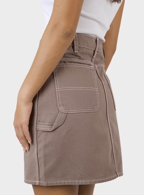 1996 Canvas Carpenter Mini Skirt - DickiesDW224 - SK05 - Stone Wash Colorado - 6
