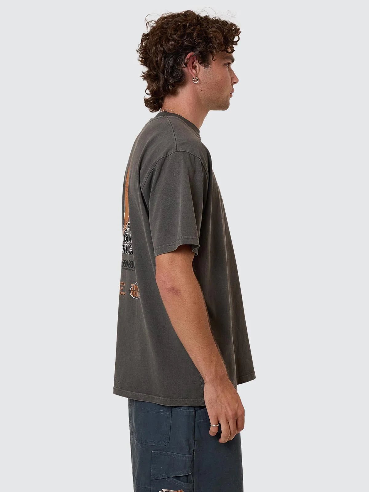 1st Grade Service Merch Fit Tee - Merch Black - ThrillsTH25-124BM-Merch Black-S