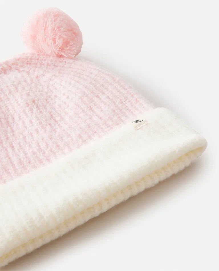 2 Tone Reg Pom Pom Beanie - Rip Curl9359082476458 - Pink - 1SZ