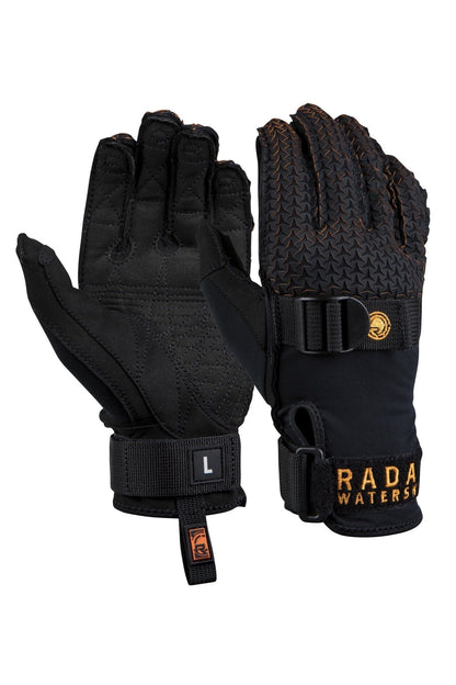 2023 Radar Hydro-A Inside-Out Glove -Radar235050-Matte Black / Orange-XS