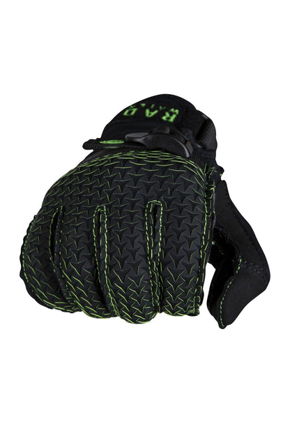 2023 Radar Hydro-K Inside-Out Glove -Radar235040-Matte Black / Volt Green-XS