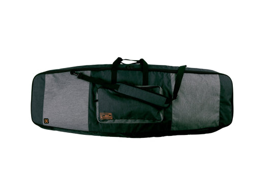 2023 Ronix Battalion Padded Board Case -Ronix235120-Heather Charcoal / Orange-Up to 153