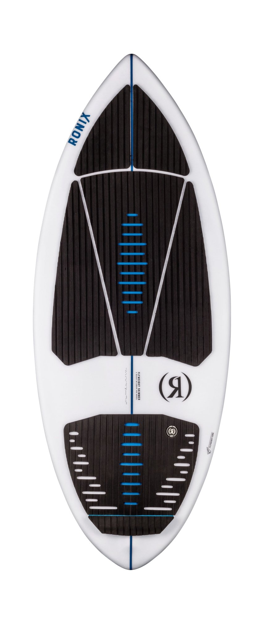 2023 Ronix Flyweight Skimmer -Ronix232330-Glacier White / Navy-4 2