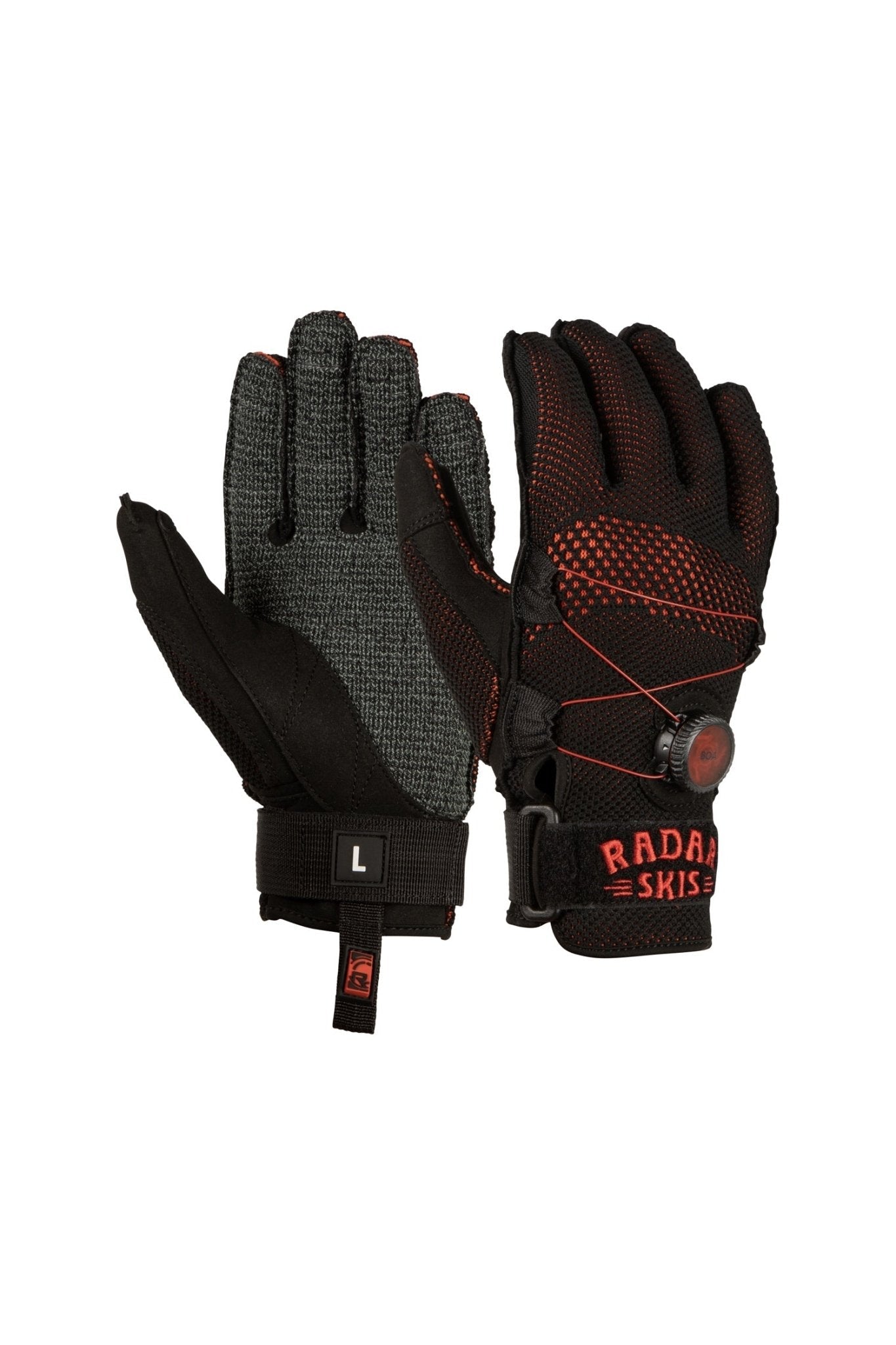 2024 Radar Airknit K BOA Glove -Radar245000-Black / Red-XS