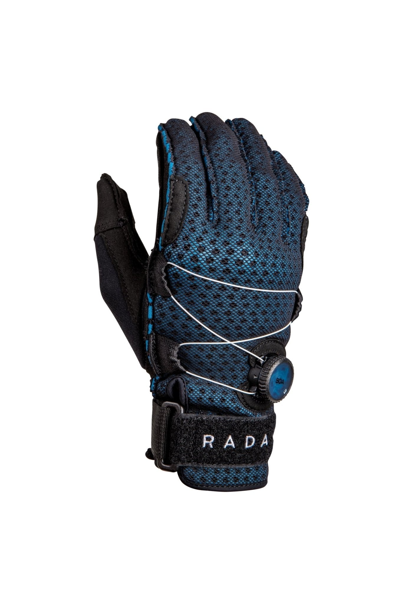 2024 Radar Vapor BOA - A Glove -Radar245020-Black / True Blue Ariaprene-XS