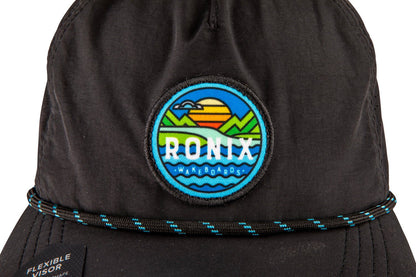 2024 Ronix Forester Snap Back Hat -Ronix248200-Black-OSFM