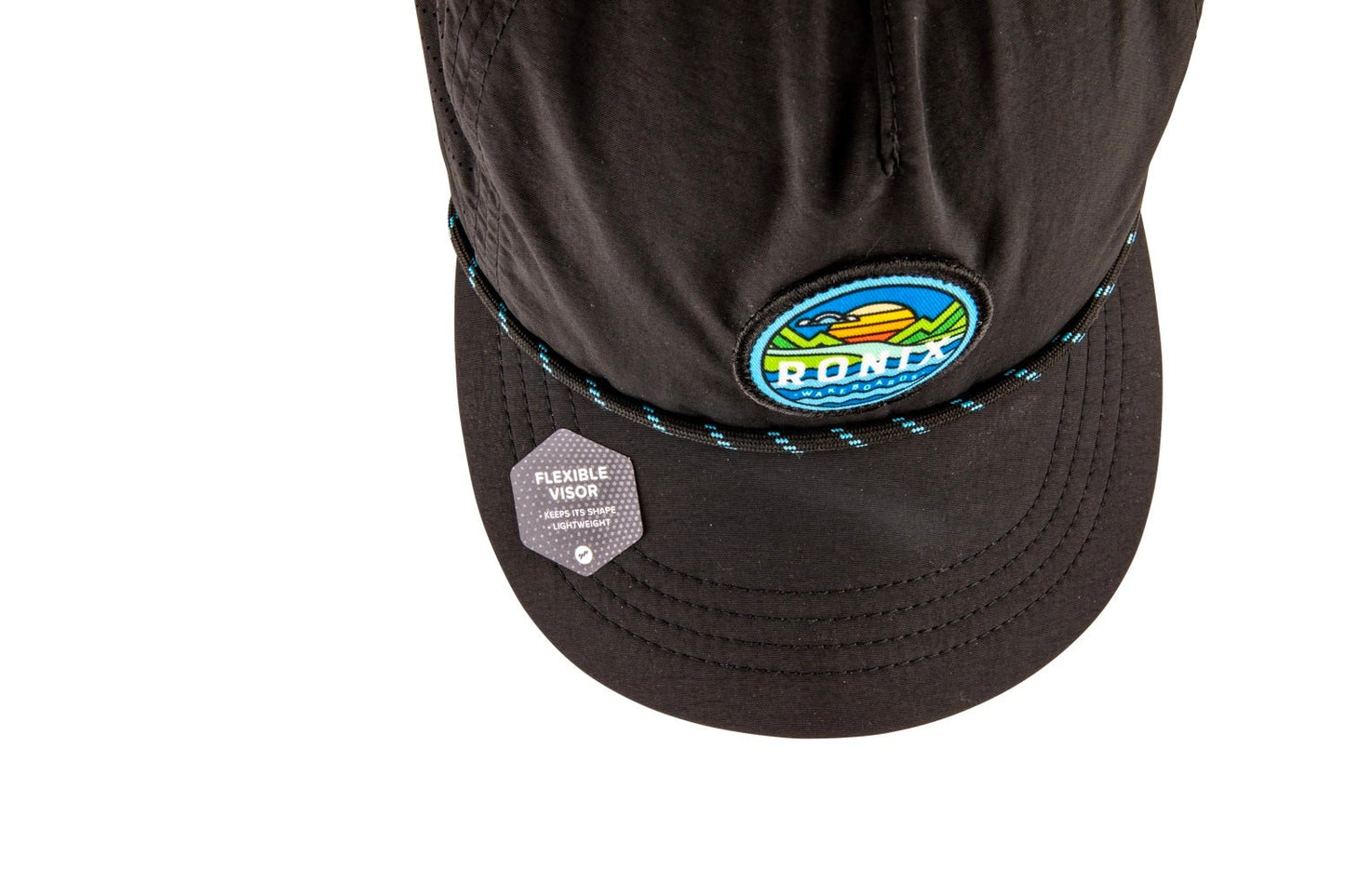 2024 Ronix Forester Snap Back Hat -Ronix248200-Black-OSFM