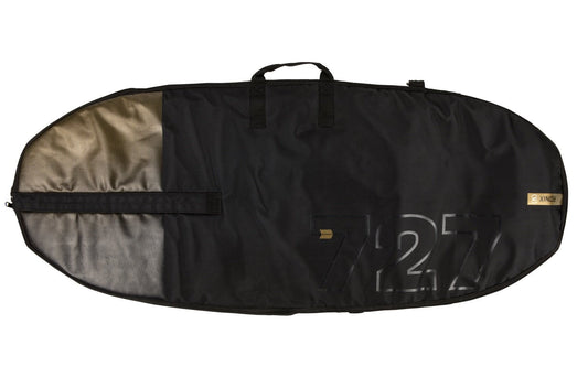 2024 Ronix Padded Foil Board Case -Ronix235135-Black / Gold-No Size