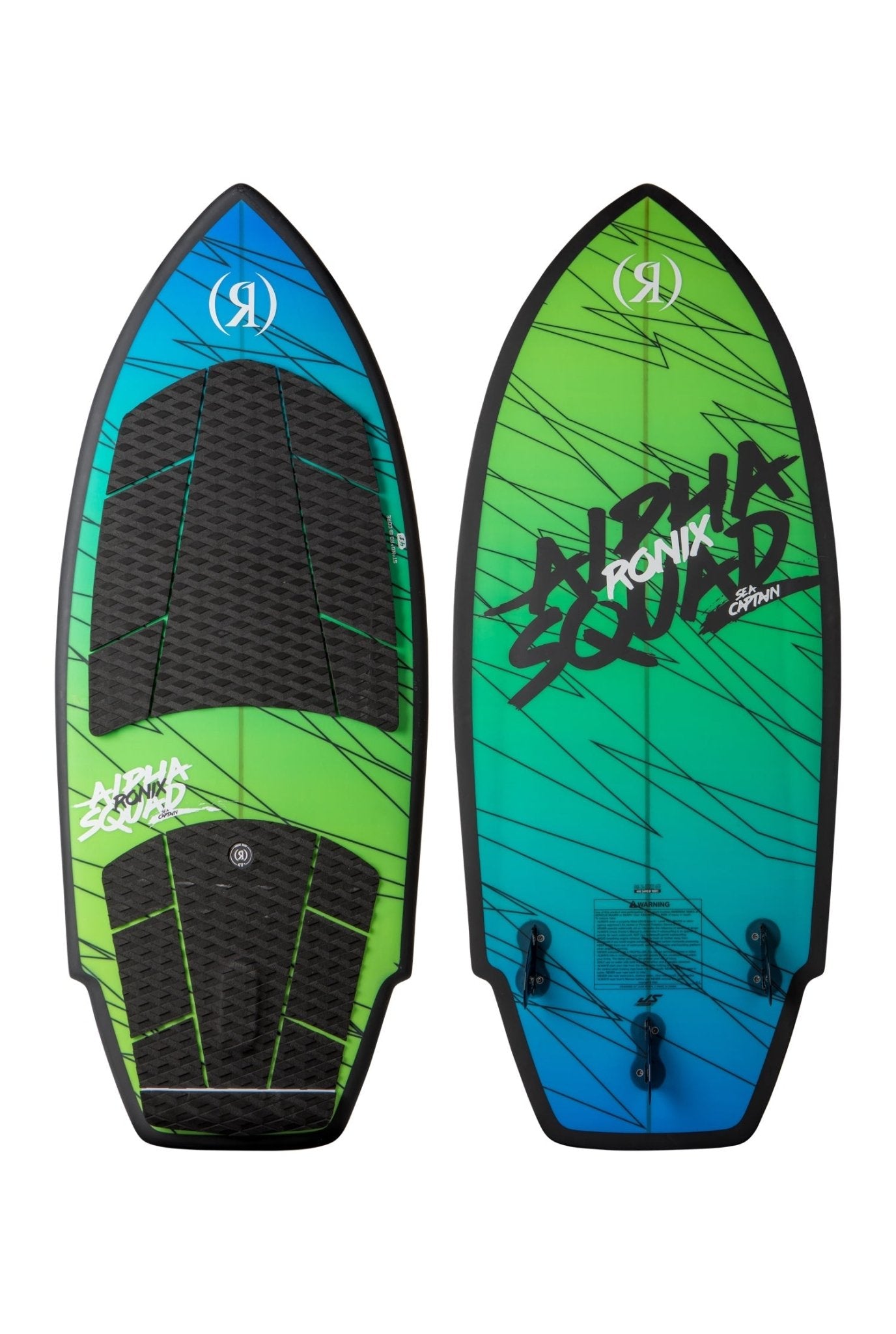 2024 Ronix Standard Core Alpha Squad Sea Captain -Ronix242481-Blue / Green Fade-4 2