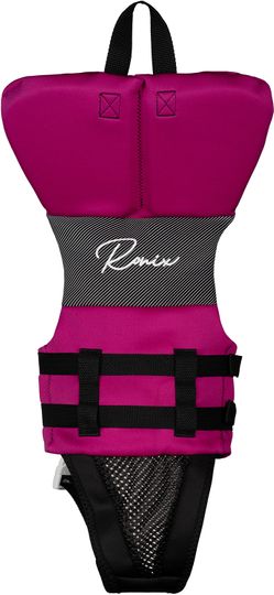 2025 Ronix Atlantis Girls L50S Vest W/ Collar - Ronix244023 - Plum - 0to1