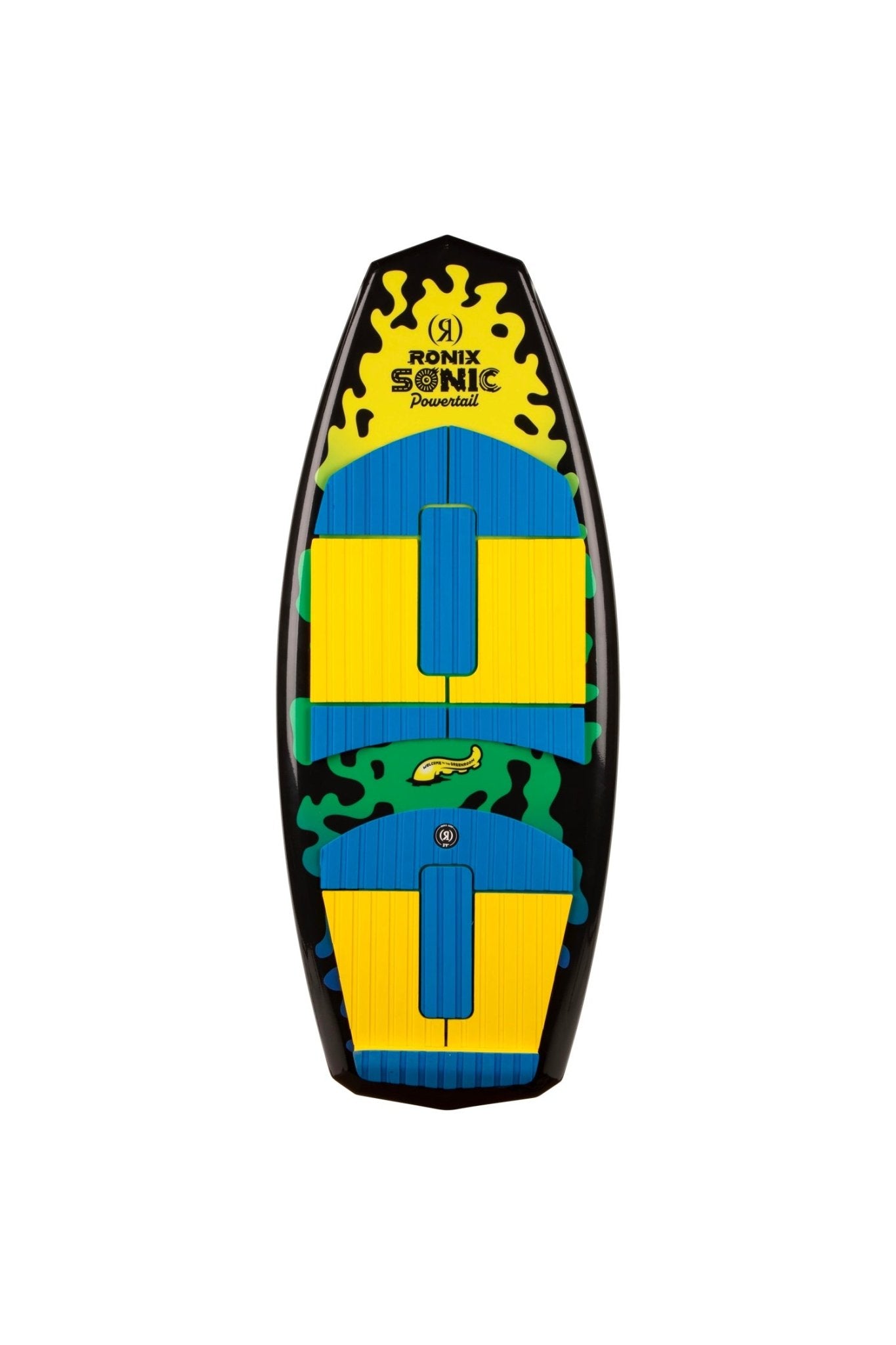 2025 Ronix Sonic Powertail - Ronix252401 - Yellow / Green Squidhawk - 3 9