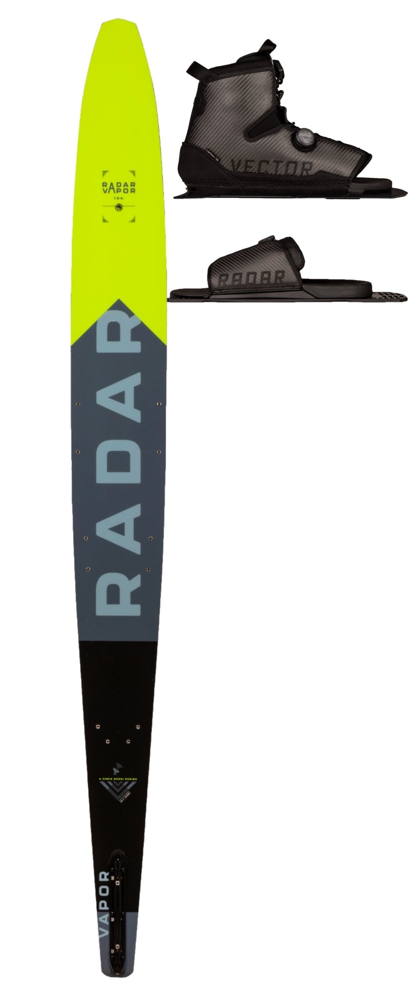 2025 Vapor Pro TRA - Radar250030 Volt / Battleship Blue - 63.5 - Carbitex Vector Boa - Carbitex Boa ARTP - K 2 to 6