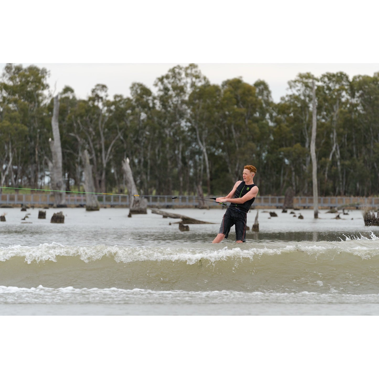 2026 KGB Teen Control Vest - KGB260500-Silver / Black-8T