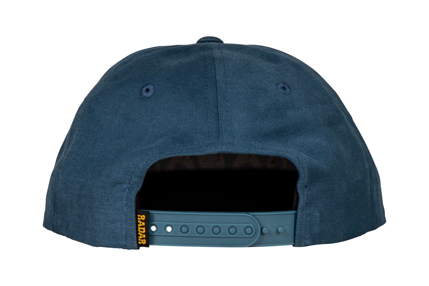 2026 Radar Backside Snapback Hat - Radar258384 - Vintage Blue / Mustard - OSFM