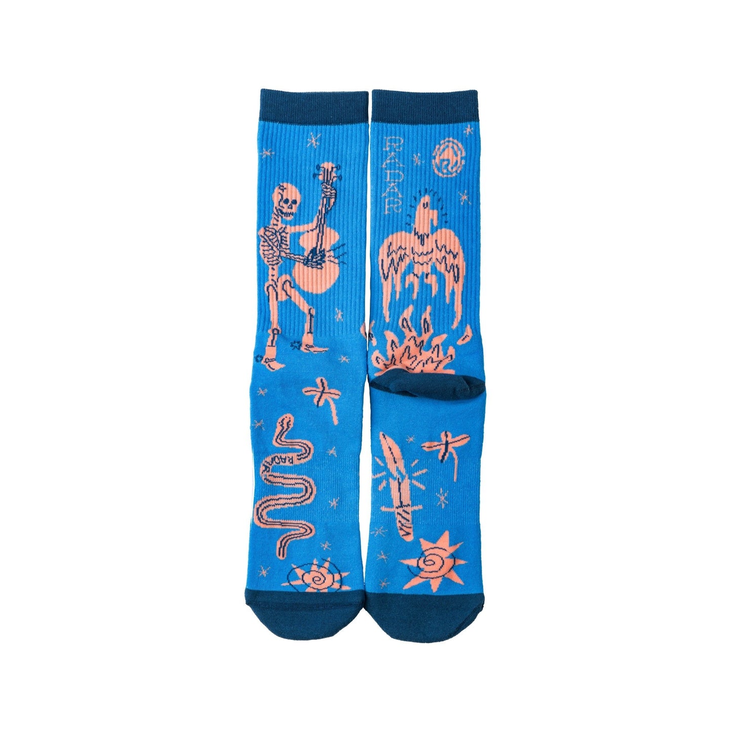 2026 Radar Crew Socks - Radar268395 - Campfire - OSFM