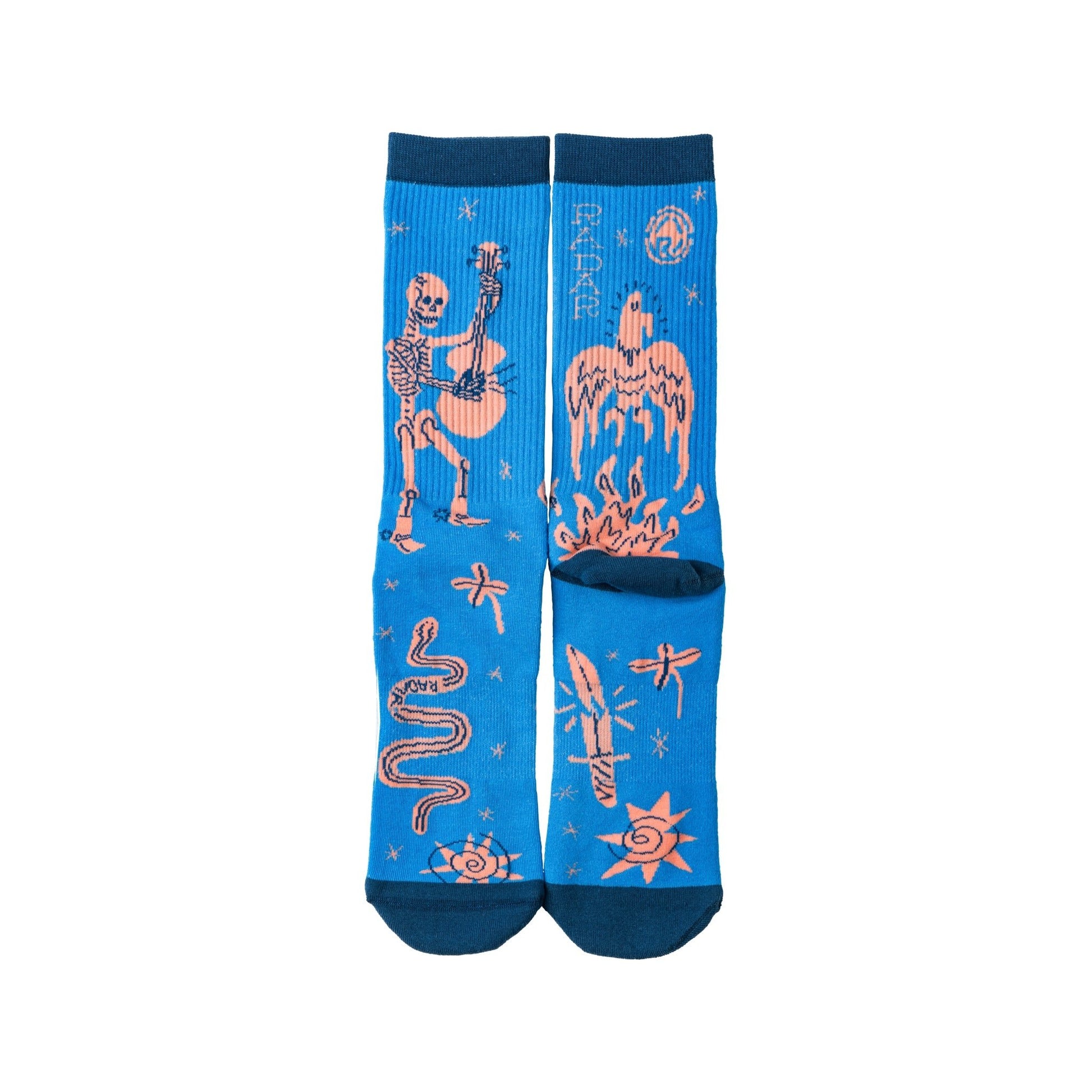 2026 Radar Crew Socks - Radar268395 - Campfire - OSFM