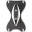 2026 Ronix Alloy Mast Top Plate - Ronix262625 - Black - OSFA