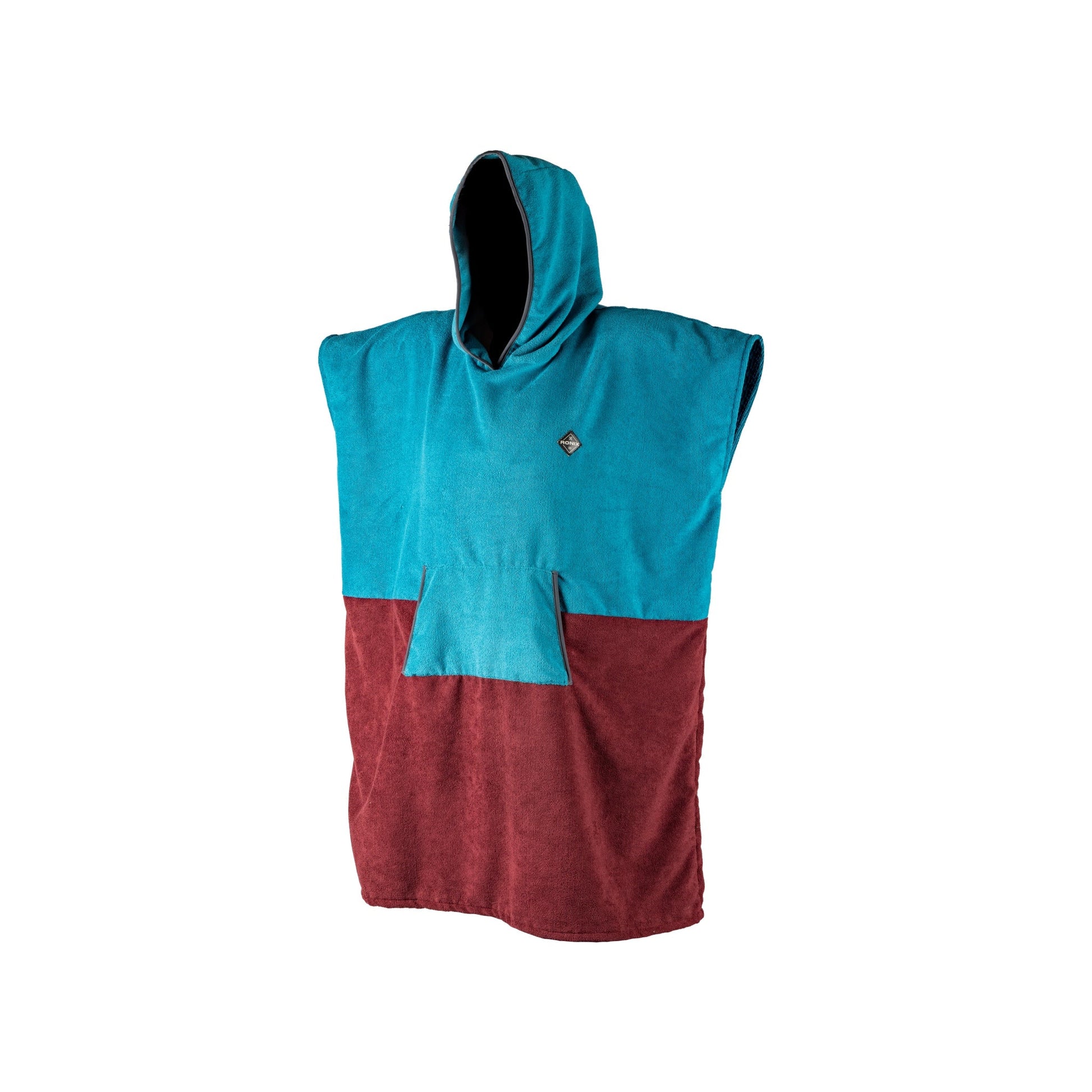 2026 Ronix Change Poncho - Ronix268001 - Sea Blue / Maroon - OSFA