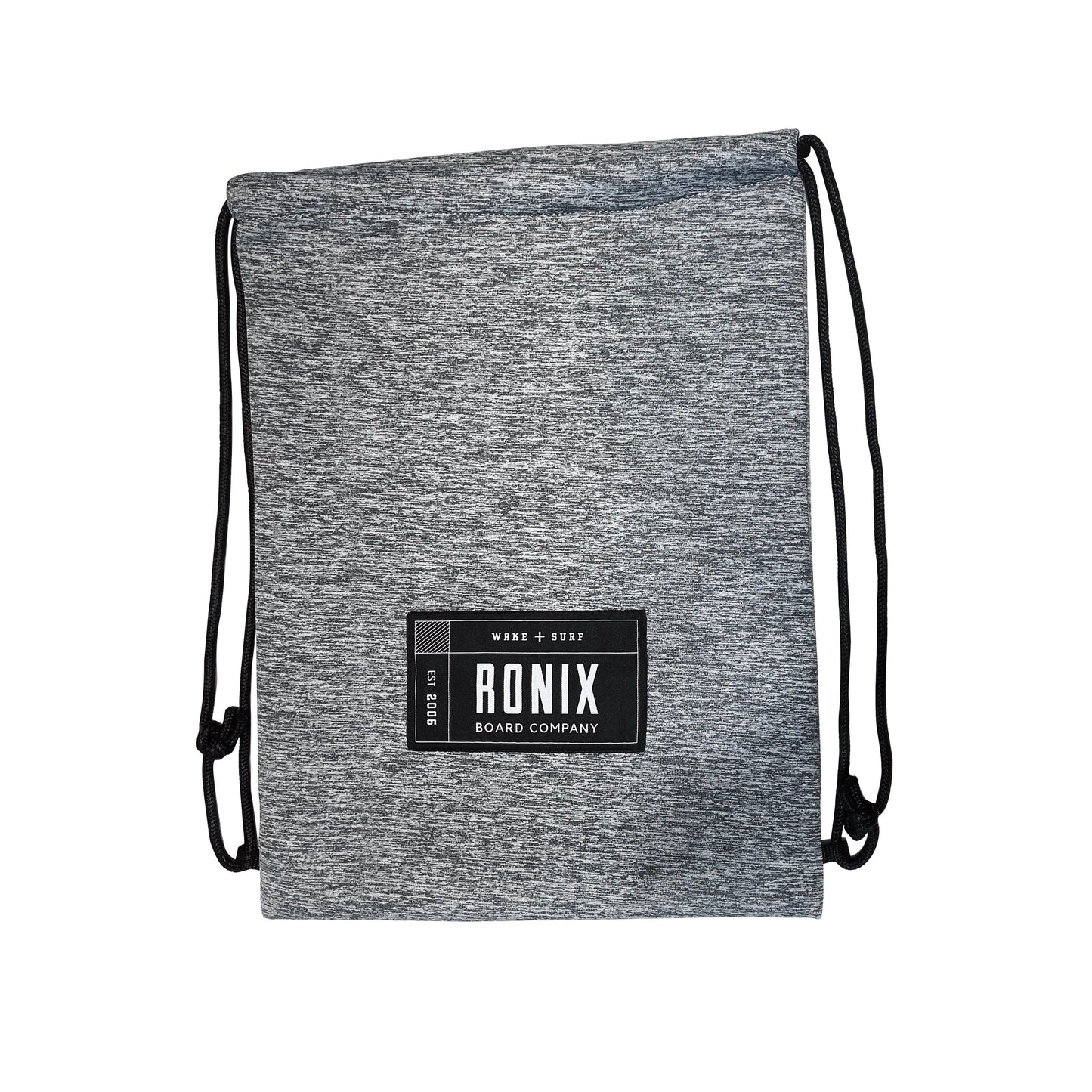 2026 Ronix Drawstring Sack - Ronix235149 - Heather Charcoal / White - Each