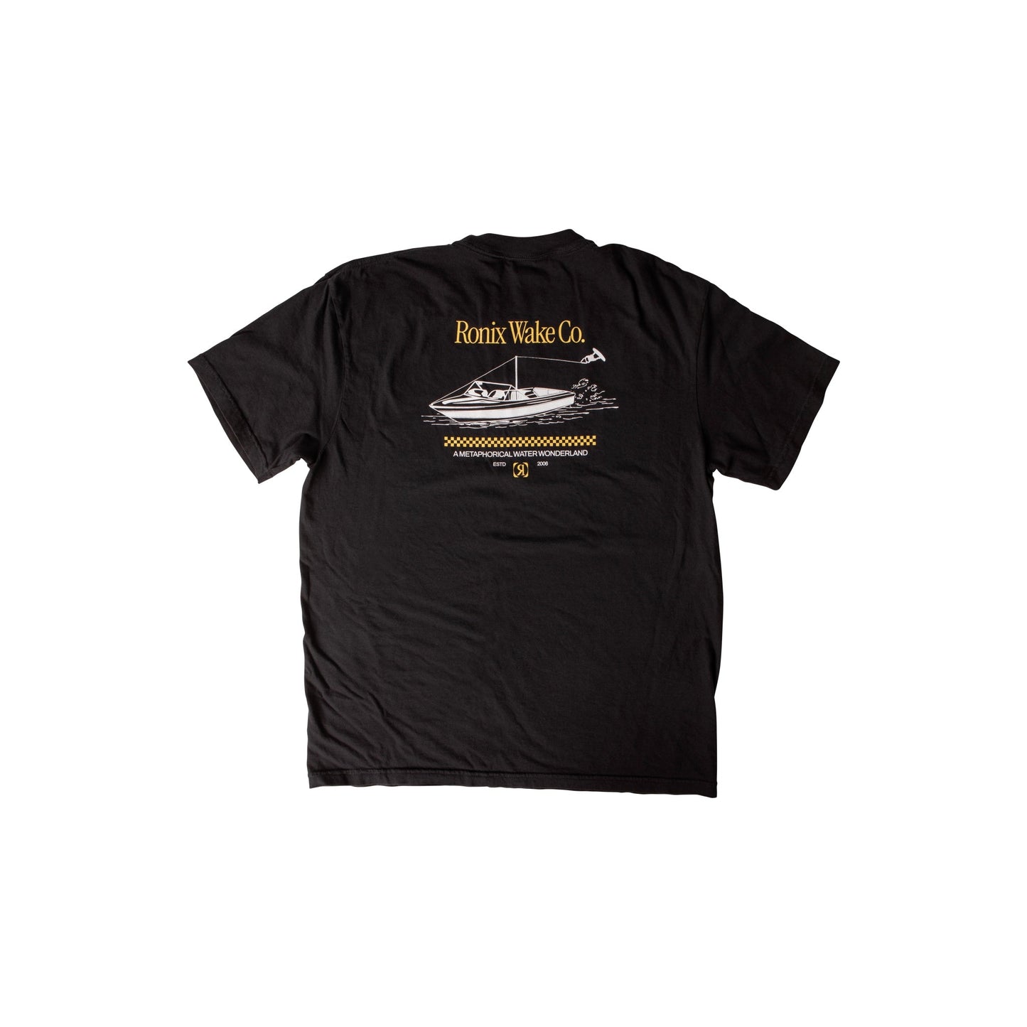 2026 Ronix Old Skool Tee - Ronix268020 - Black - Small