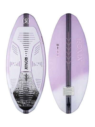 2026 Ronix Womens Aura Flyweight Skimmer - Ronix262370 - Lavender Carbon - 48 in