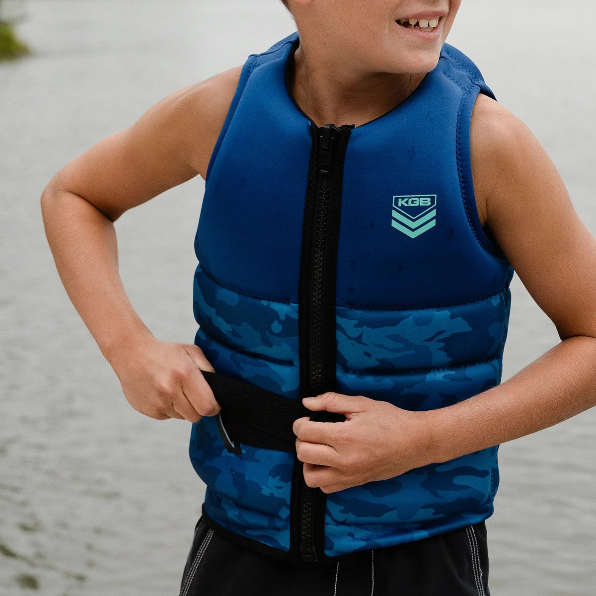 2027 KGB TEEN CORE VEST -KGB270600-Navy-Y8