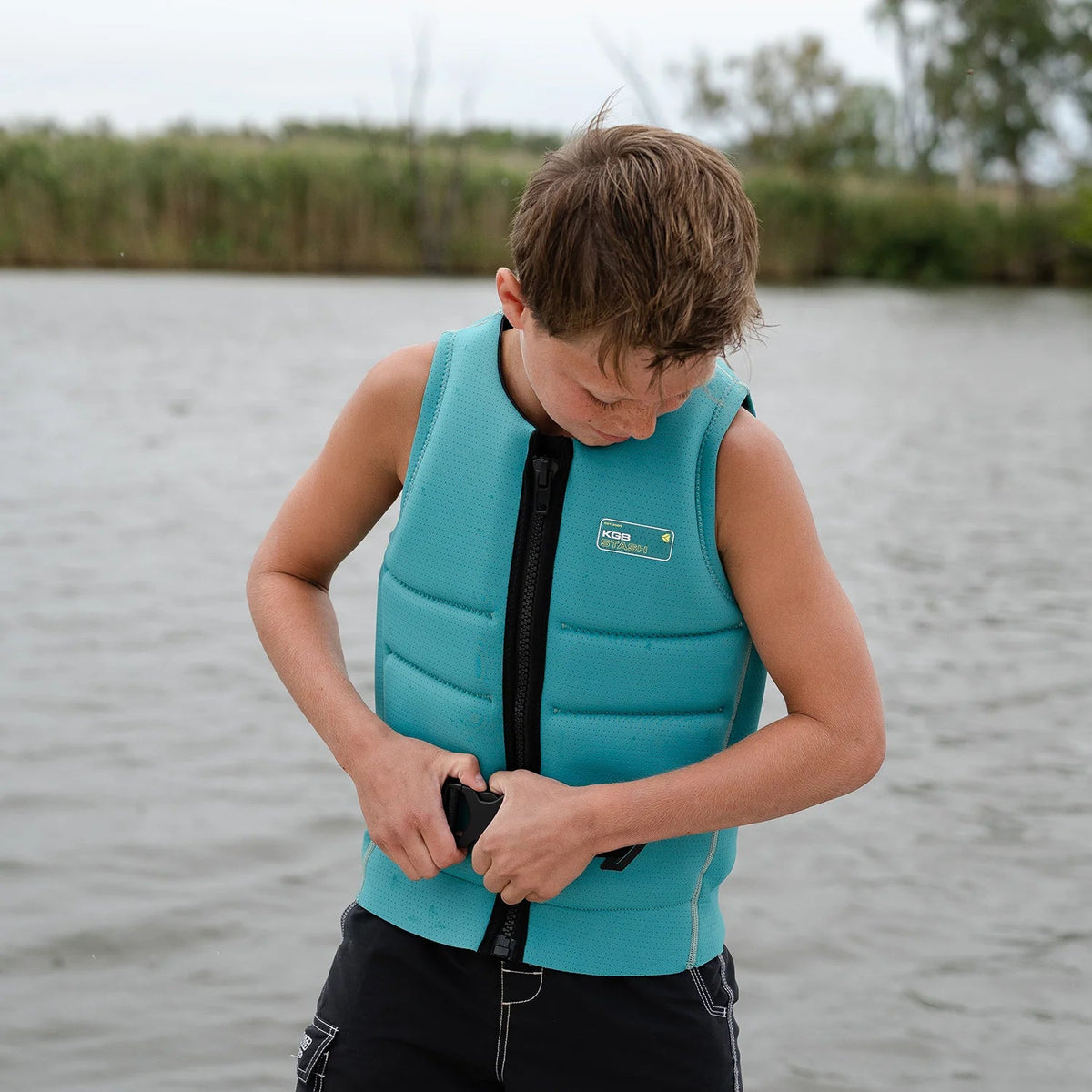 2027 KGB TEEN STASH VEST -KGB270500-Teal-Y8