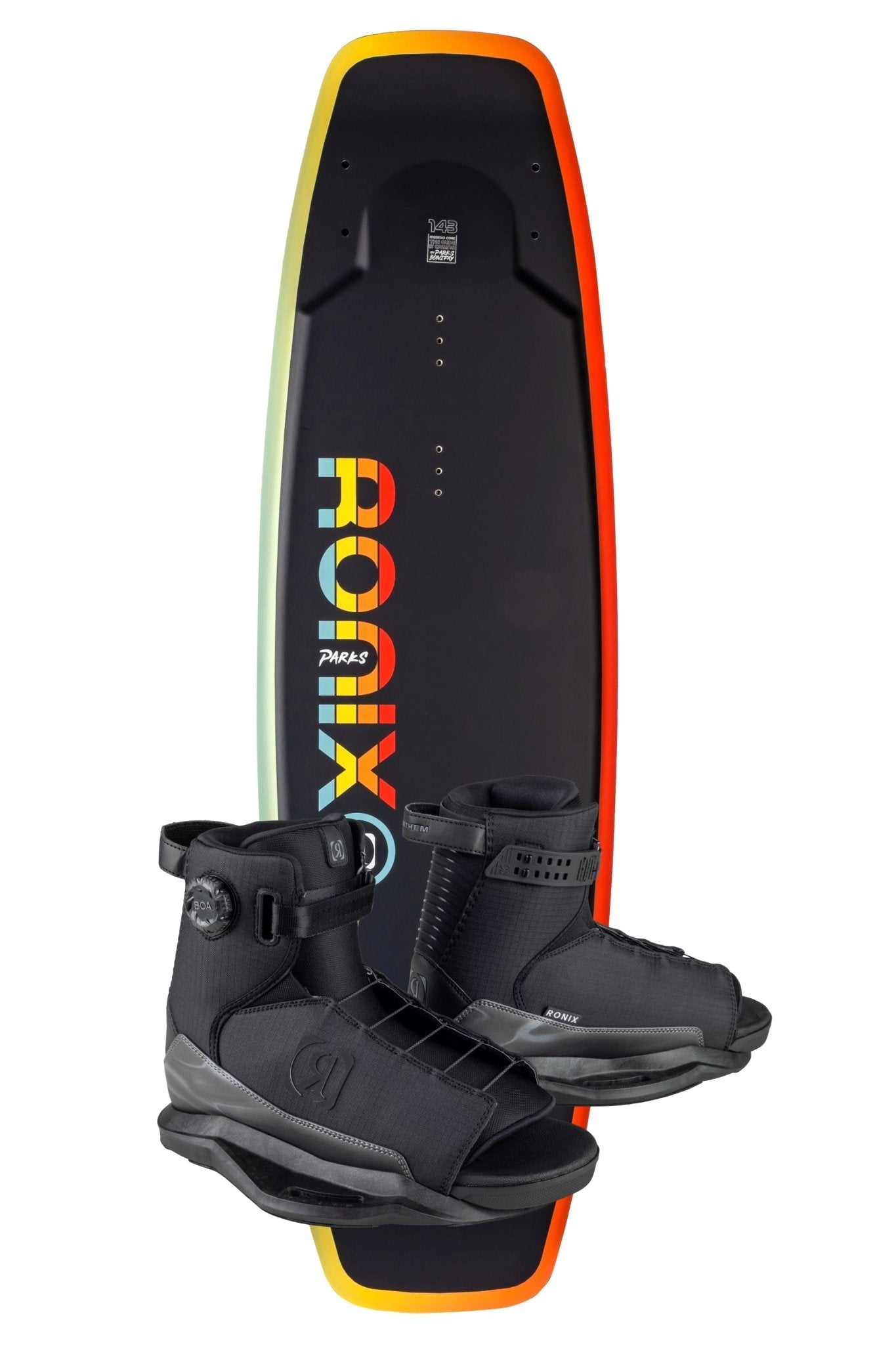 2027 Parks Wakeboard -Ronix272040-Anthem BOA Boots-US 5 To 8
