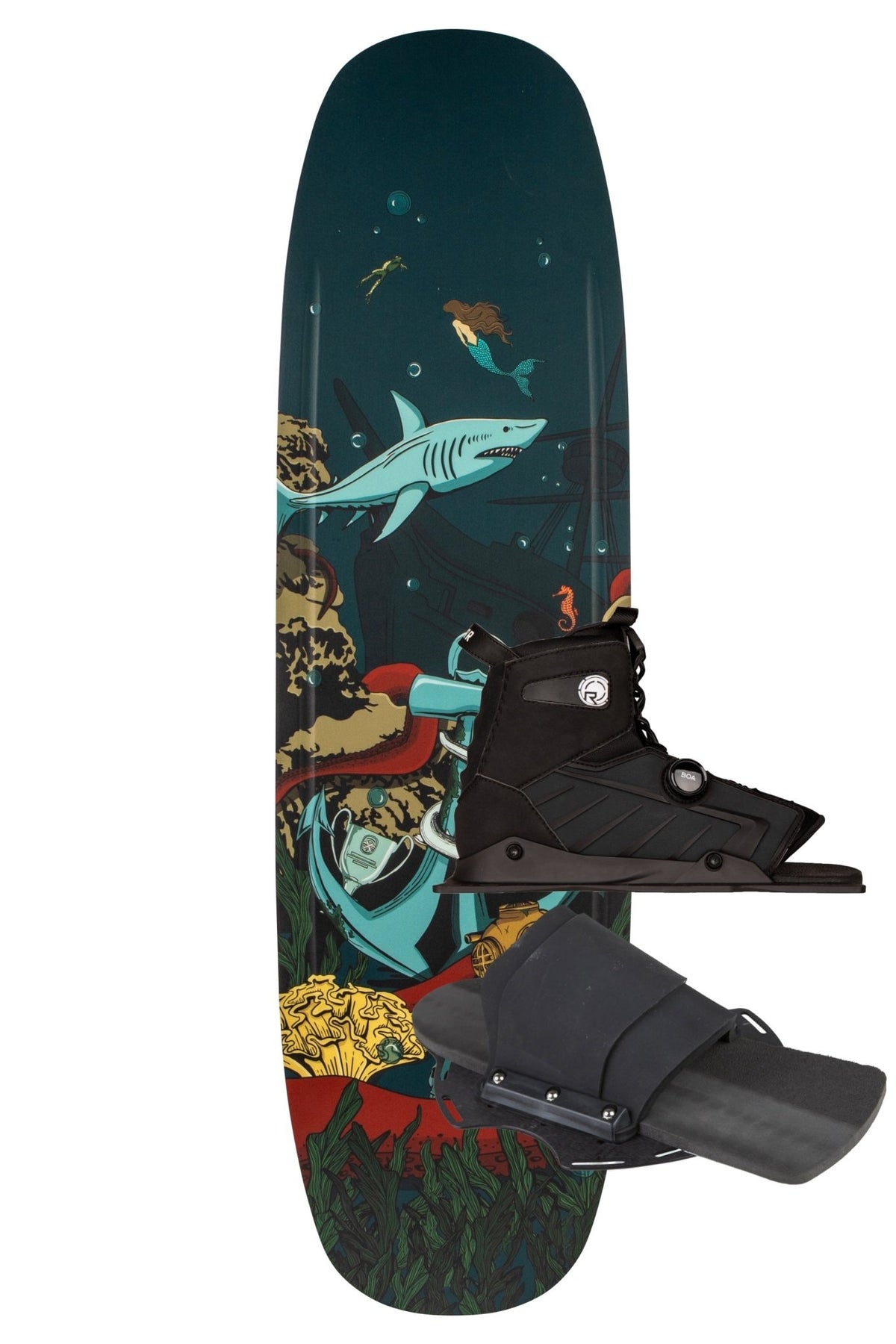2027 Radar Graviton Trick Ski Joel Poland Octo Brown -Radar270160-41-Vector Boa Front Boot and Graviton RTP-US 5 to 8