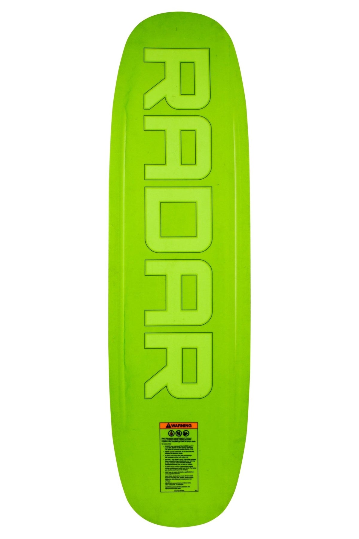 2027 Radar Graviton Trick Ski Matte Black / Neon -Radar270160-41-Graviton RTP-XS to S