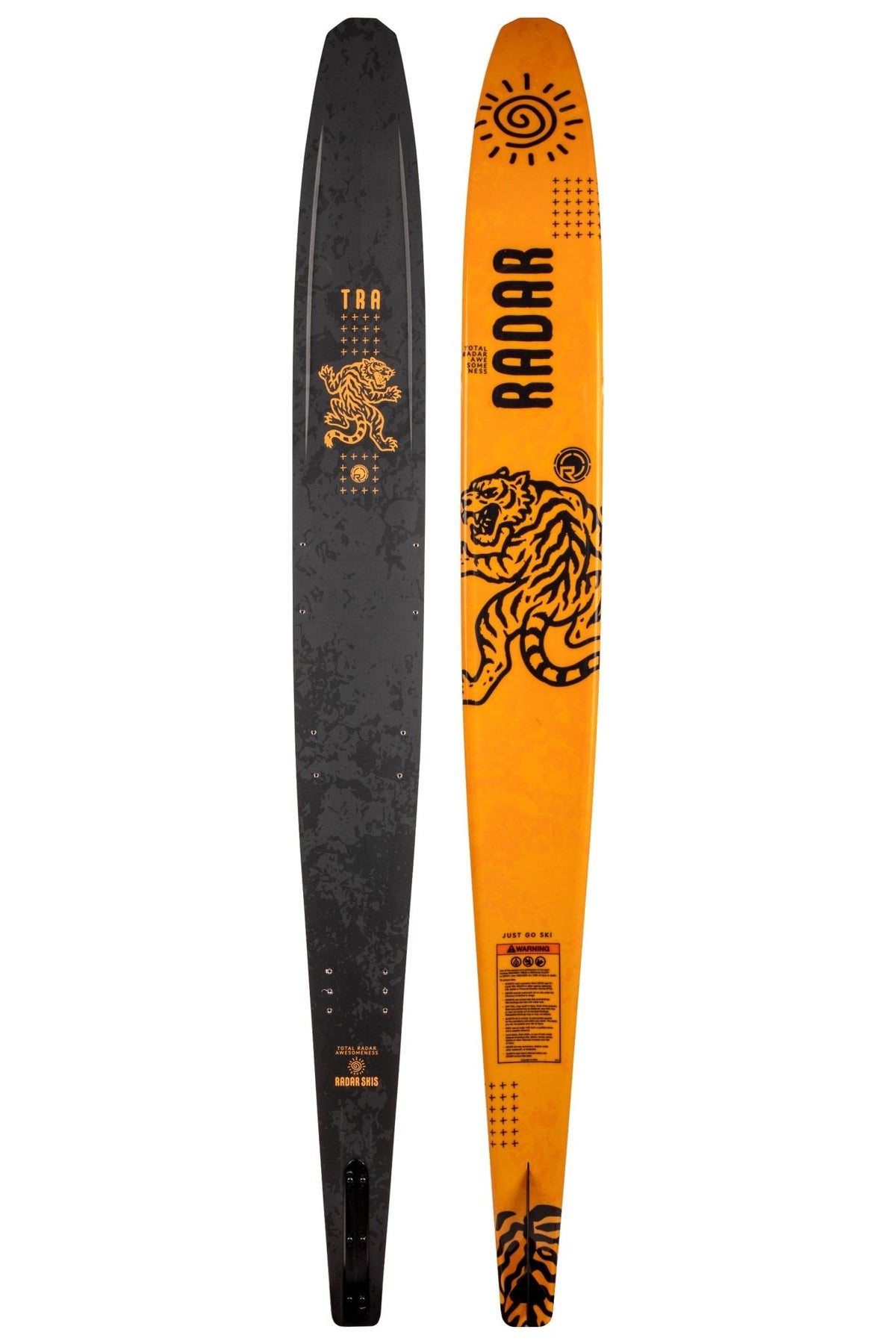 2027 Radar TRA Matte Black / Tiger Yellow -Radar270140B-63-TRA Boot with Radar ARTP-K 2 to 6