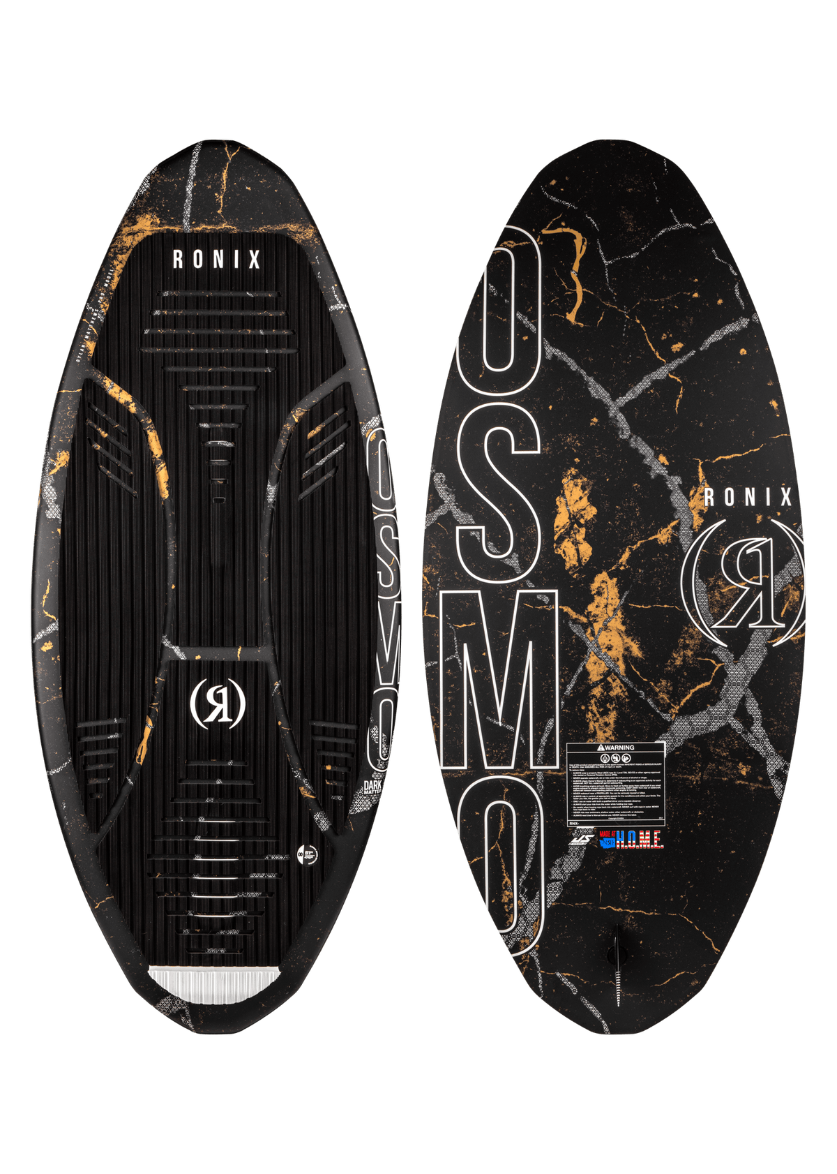 2027 Ronix Osmo Skimmer - Dark Matter -Ronix272300-Black / Gold Treasure-48 in