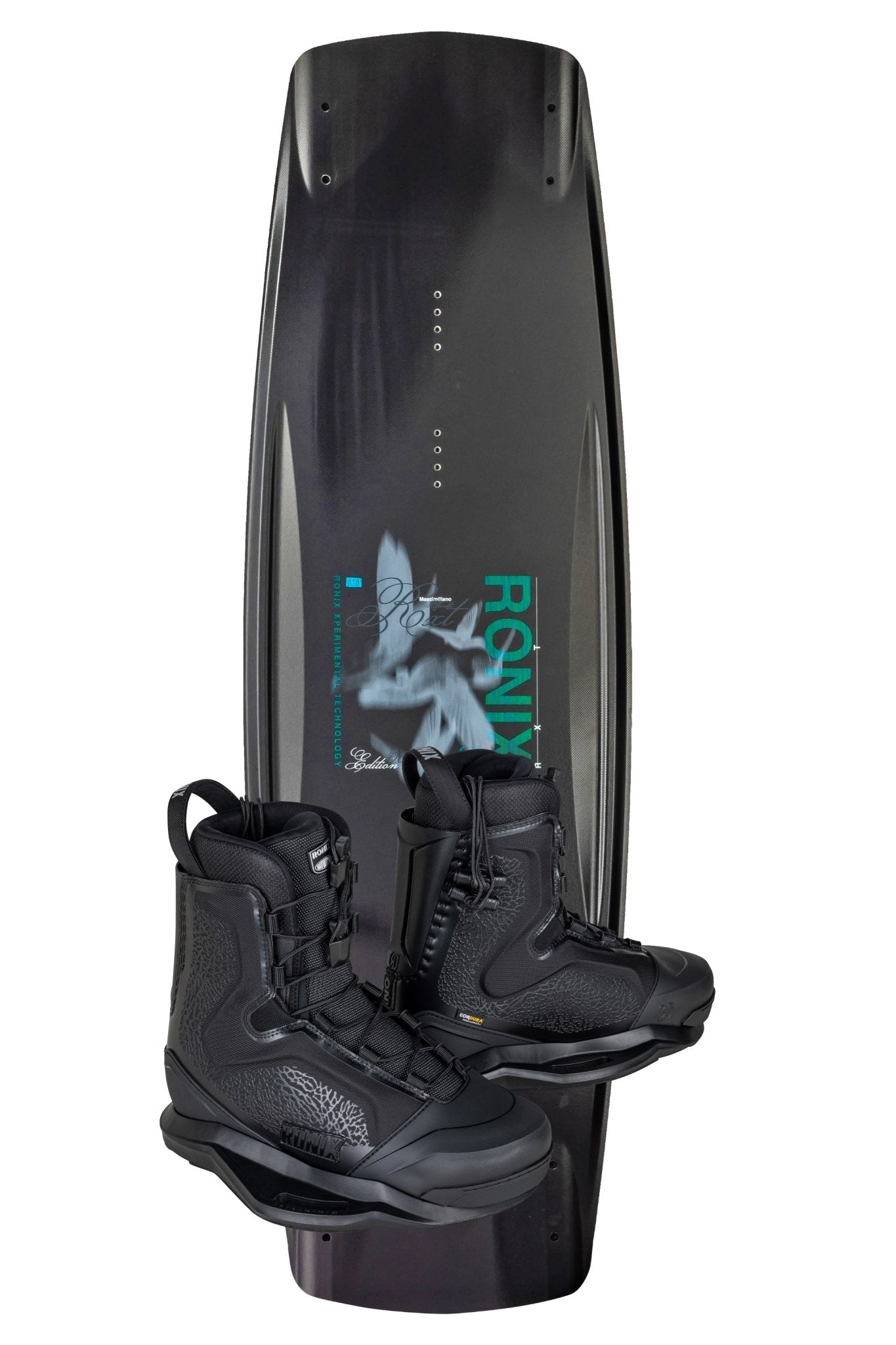 2027 RXT Wakeboard -Ronix272000-One Boots Black-US 6 to 7