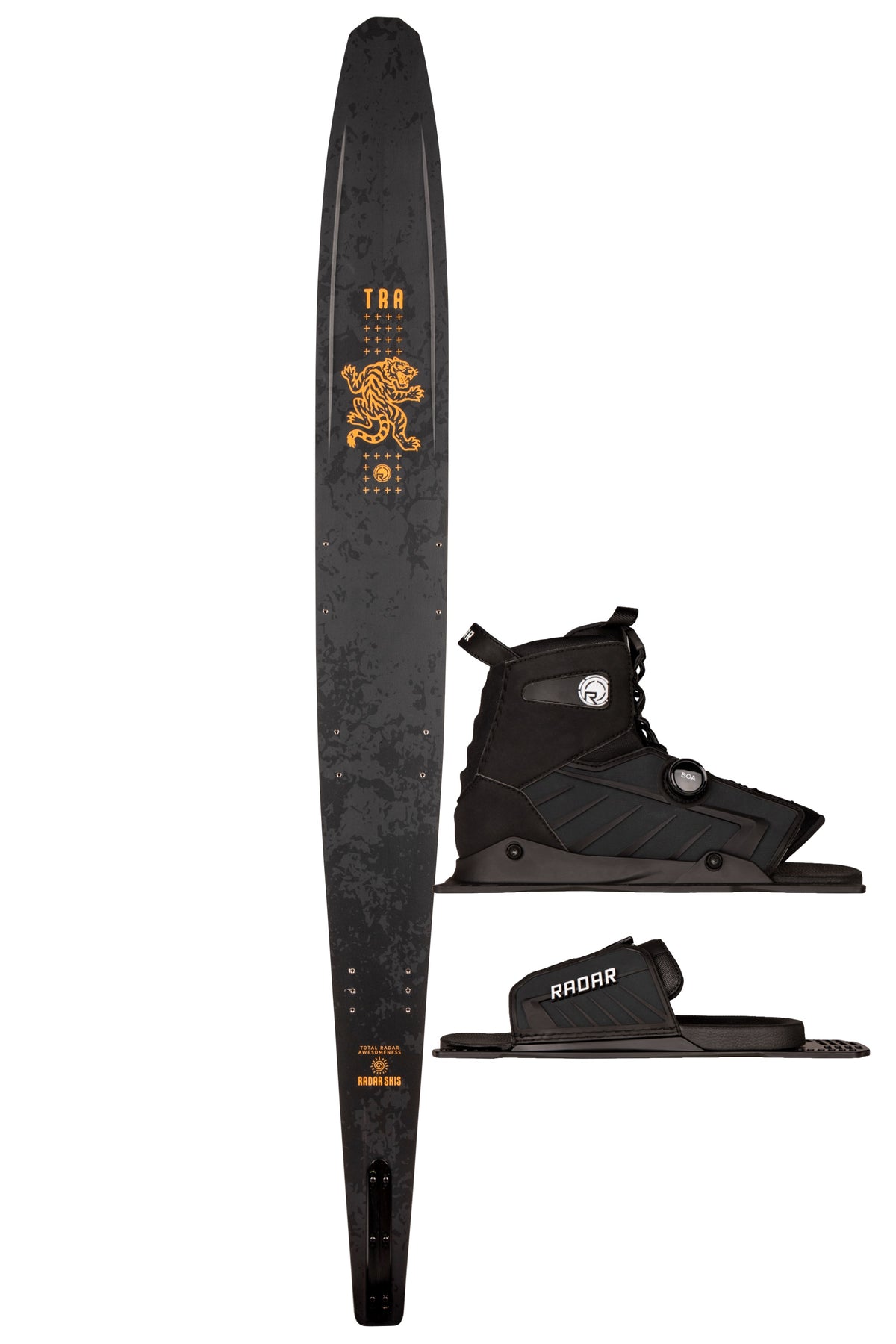 2027 Radar TRA Matte Black / Tiger Yellow
