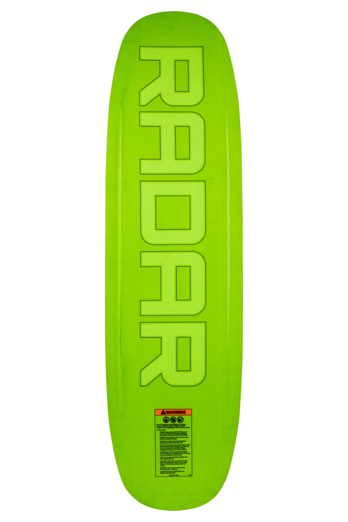 2027 Radar Graviton Trick Ski Matte Black / Neon