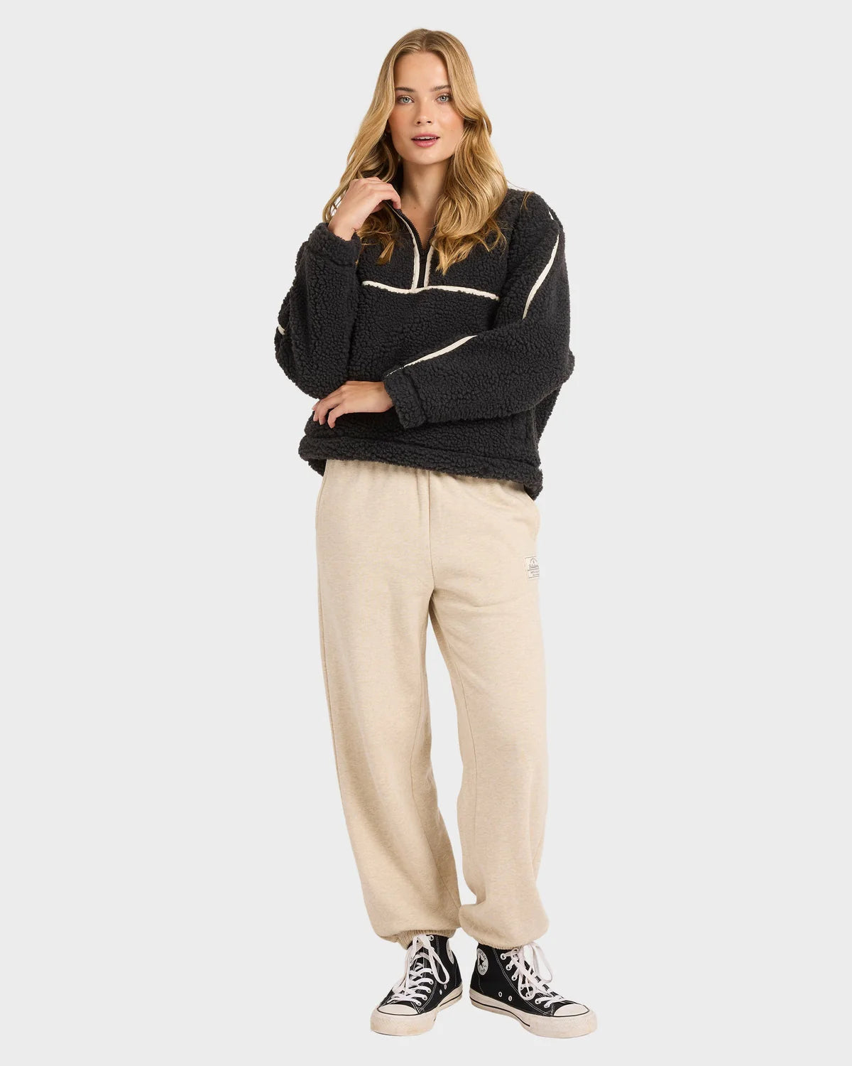 GETTING WARM SHRPA HALF ZIP