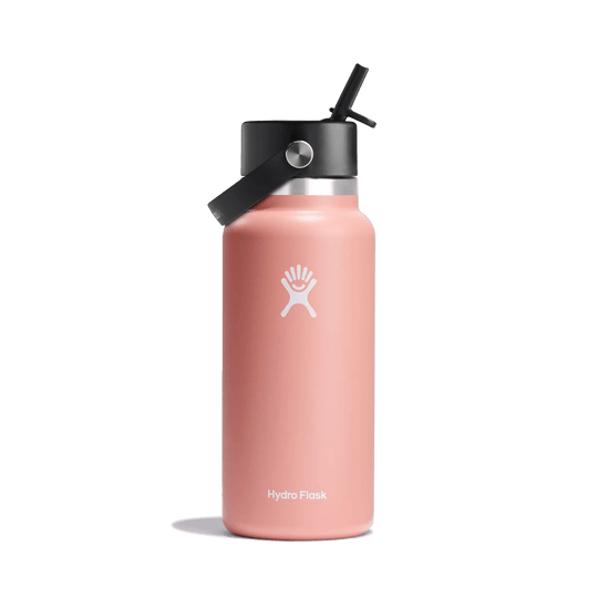 32Oz Wide Flex Straw Cap - Grapefruit