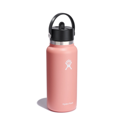 32Oz Wide Flex Straw Cap - Grapefruit
