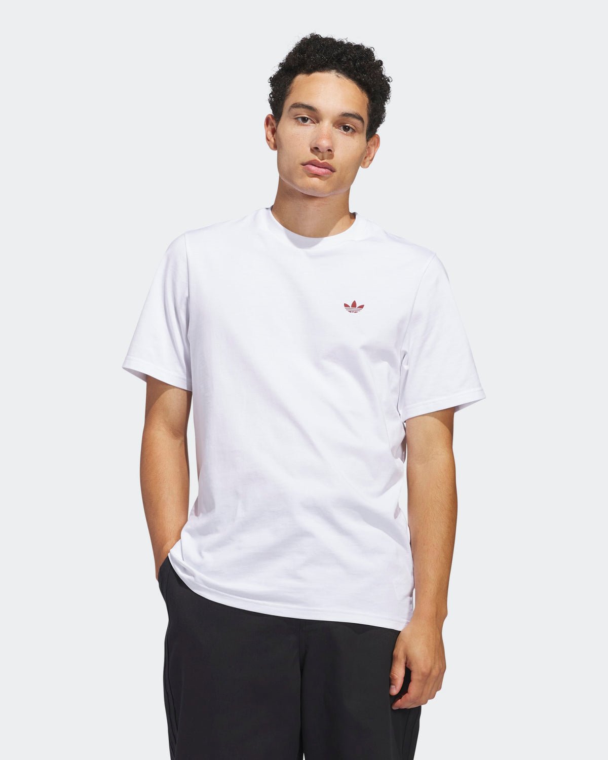 4.0 Logo Tee - AdidasJD2796 - White - L