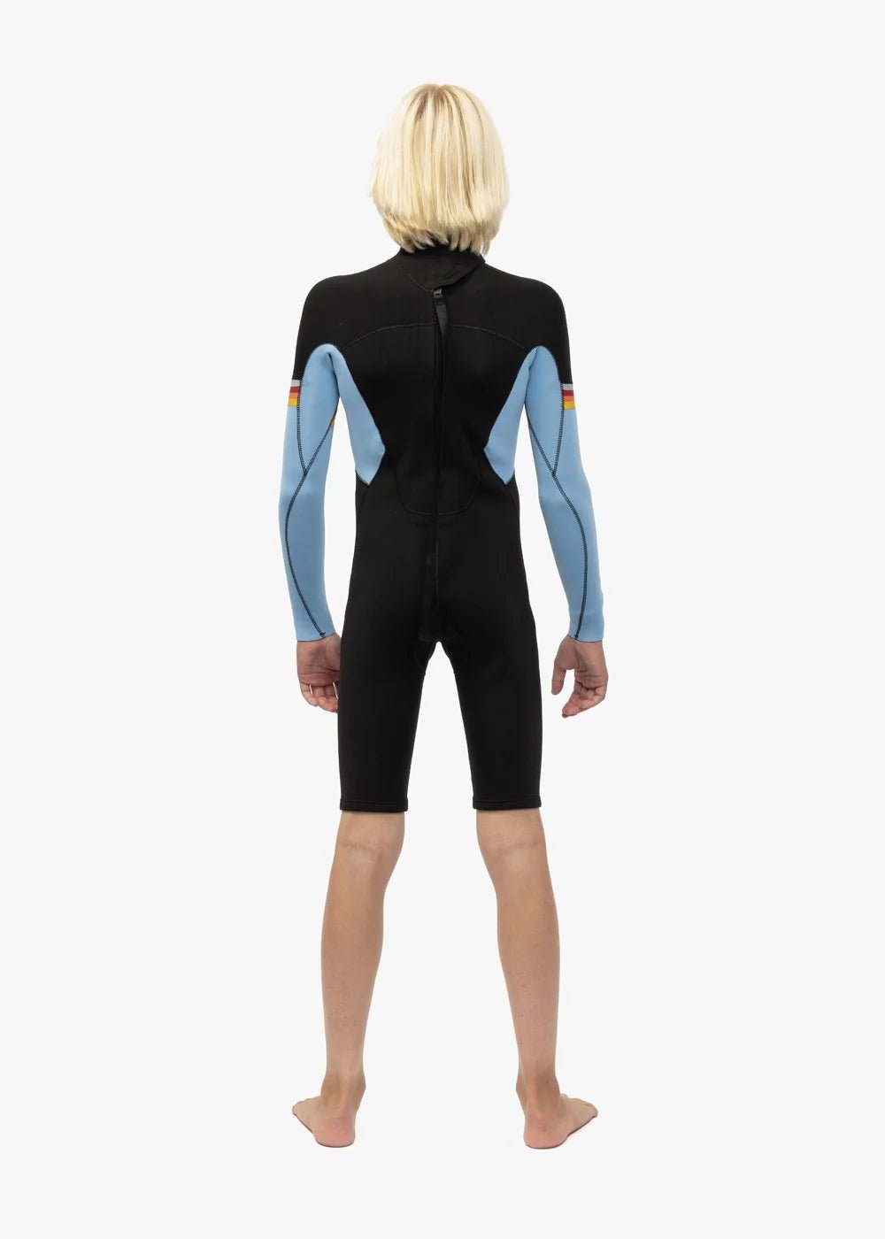 7 Seas Raditude Boys LS spring Black/Blue 8 - Vissla210000170545