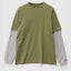 91 Double Layer Tee - XlargeXL025W3013 - Pigment Olive - L