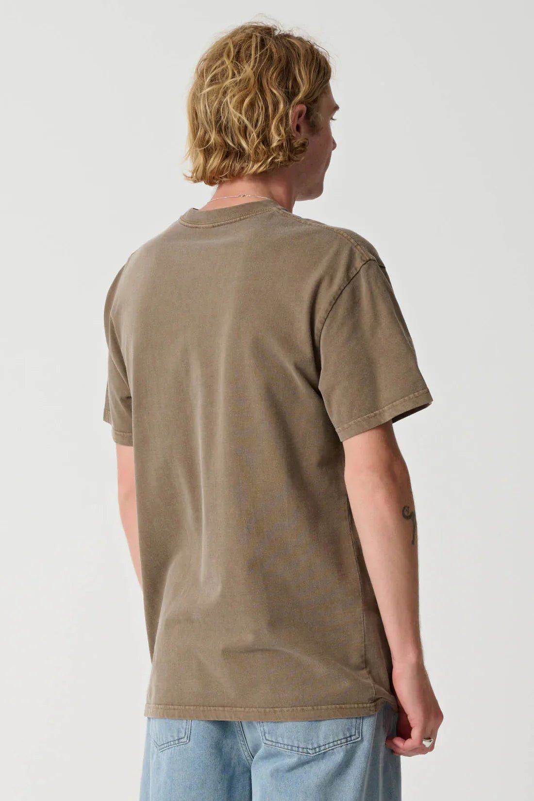 91 Key Italic OG SS Tee - XlargeXL023S3002 - PC - Pigment Coffee - 2XL