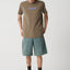 91 Key Italic OG SS Tee - XlargeXL023S3002 - PC - Pigment Coffee - 2XL