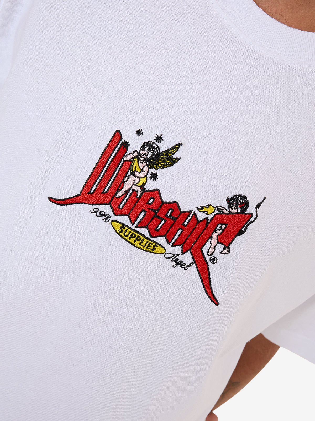 99 Percent Tee - WorshipPH25 - 107A - M - White