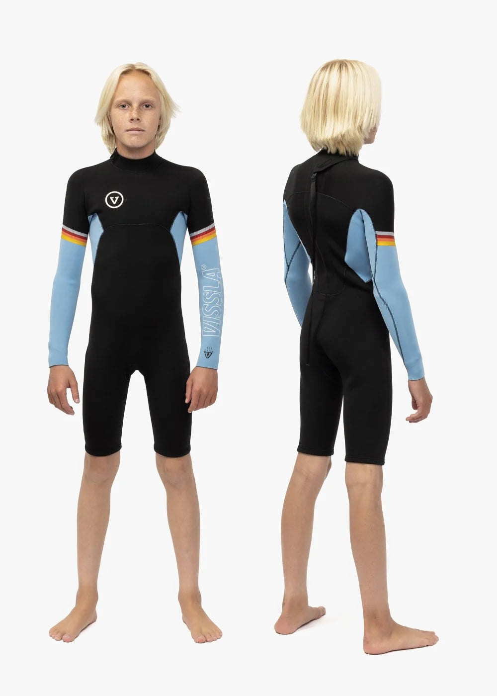 7 Seas Raditude Boys LS spring Black/Blue 8