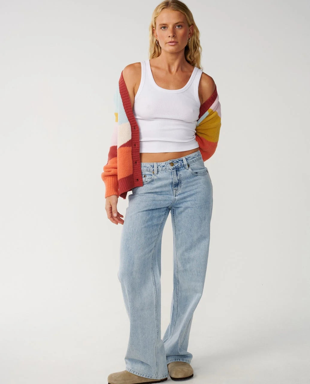 SURF REVIVAL JACQUARD CARDI