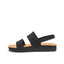 WATER VISTA SLIDE Black/Tan